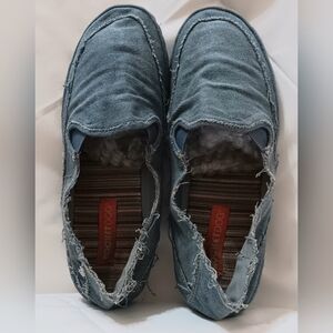 3/10 Rocket Dog Denim Blue Distressed Flats 11